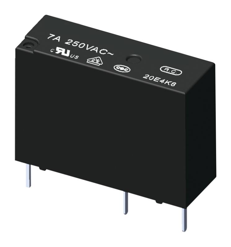 MULTICOMP PRO MPAC6T-S-DC24V Power Relay, Microminiature, SPST-NO, 24 VDC, 10 A, MP Power Relays, Through Hole, Non Latching