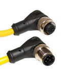 Mueller Electric C5BD06M005 C5BD06M005 Sensor Cable 22 AWG 90&deg; M12 Plug Receptacle 5 Positions m 16.4 ft New