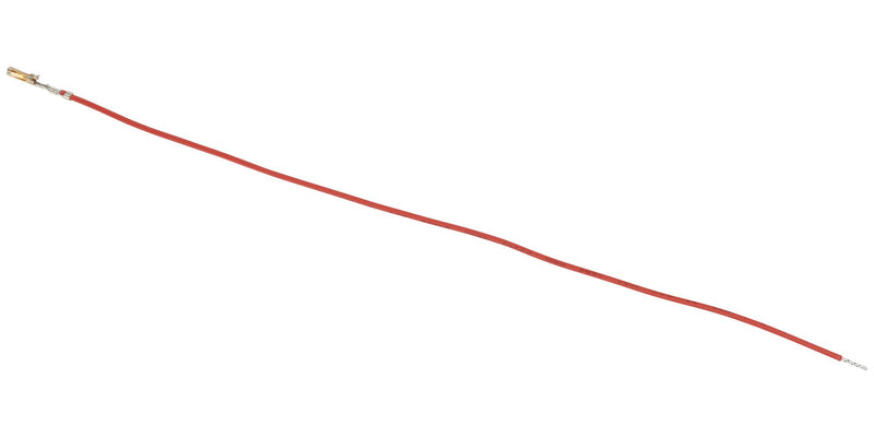 MOLEX 219681-2101 Cable Assembly, 28AWG, SL Crimp Terminal Socket to Free End, 2.95 ", 75 mm, SL 219681 Series, Red