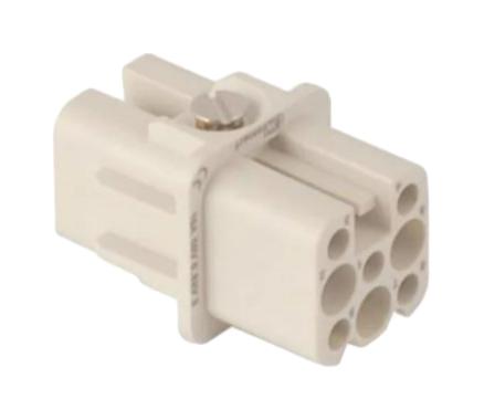 MOLEX 93601-0081 Heavy Duty Connector, GWconnect 93601 Series, Insert, 8 Contacts, 3A, Receptacle