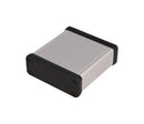 HAMMOND 1455J802 ENCLOSURE, MULTIPURPOSE, ALUM, CLEAR