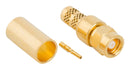AMPHENOL RF 152134 RF COAX CONN, SMC PLUG, 10GHZ, 50 OHM
