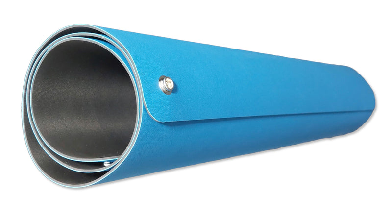 MULTICOMP PRO MP013805 ESD Dissipative Mat, 2 10mm Snap Studs, Rubber, Blue, 900mm L x 600mm W