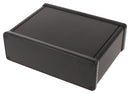 HAMMOND 1455T1202BK Metal Enclosure, w/Plastic End Panel, Small, Aluminium, 120 mm, 165 mm, 52 mm