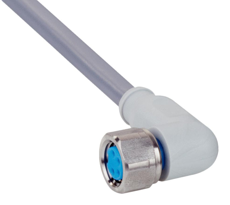 SICK DOL-0804-W25MNI Sensor Cable, Grey, M8 Receptacle, Free End, 4 Positions, 25 m, 82 ft