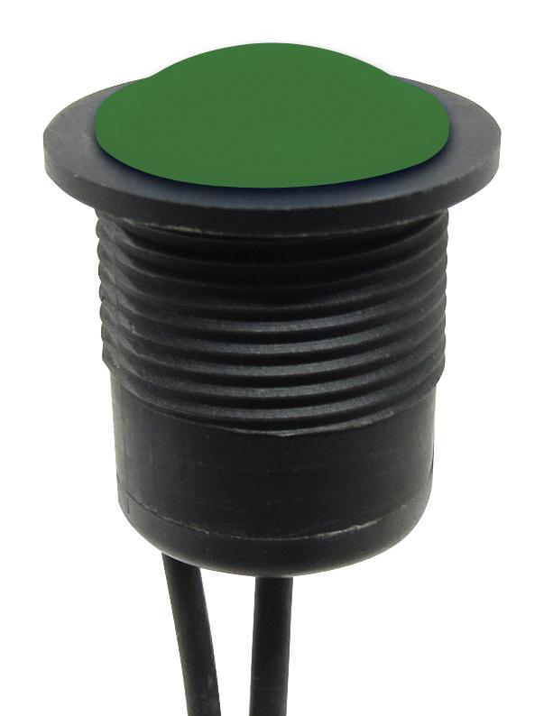 MULTICOMP PRO MPMD16-P2106T-L001 Industrial Pushbutton Switch, MP Pushbutton Switches Round-Domed, 16 mm, SPST-NO, Off-(On)