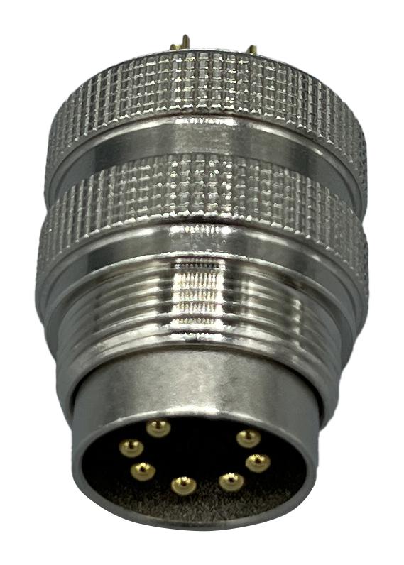 NORCOMP 878-07A-103RLS1 CIRCULAR CONNECTOR, PLUG, 7POS, SOLDER