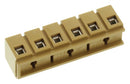 WEIDMULLER 0274220000 TERMINAL BLOCK, BARRIER, 6POS, 12AWG