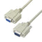 L-COM CRMN9MF-15 Computer Cable, D Subminiature Plug, 9 Way, D Subminiature Socket, 9 Way, 15 ft, 4.6 m