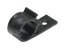 HELLERMANNTYTON 4D20.AB3P Fastener, Screw Mount Cable Clip, 20 mm, POM (Polyoxymethylene), Black, 28 mm, 15 mm