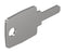 EAO 14-987.1001 Switch Key, EAO 14 Series Keylock Switches, 14