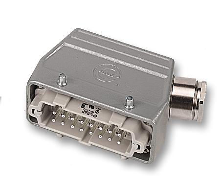 LAPP 10.0820+10.1940+12.9545 Heavy Duty Connector, EPIC HBE Series, Panel Mount, Plug, 16 Contacts, 2 Rows, Pin