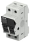 TE CONNECTIVITY 1SNF100033R0000 Fuse Holder, Modular, DIN Rail, 2 Fuses, 30 A, 600V, 600VAC, Class CC, Screw Clamp
