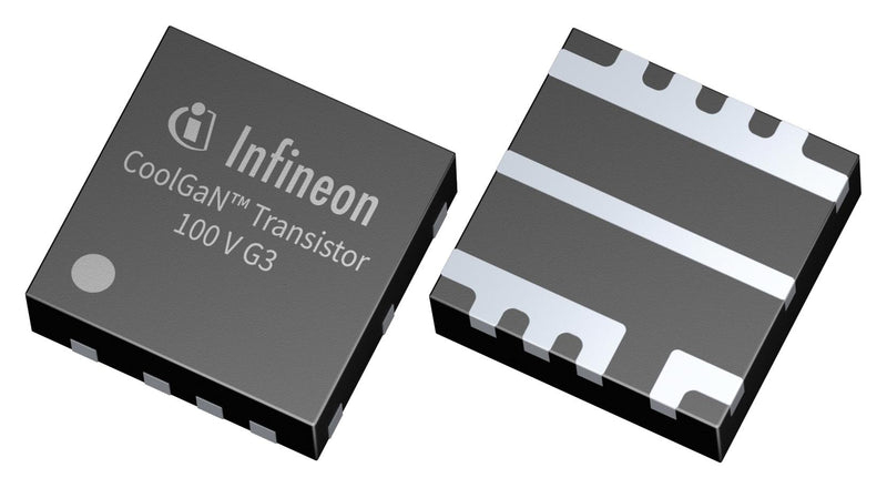 INFINEON IGB110S101XTMA1 Gallium Nitride (GaN) Transistor, 100 V, 23 A, 0.011 ohm, 3.4 nC, VSON, Surface Mount