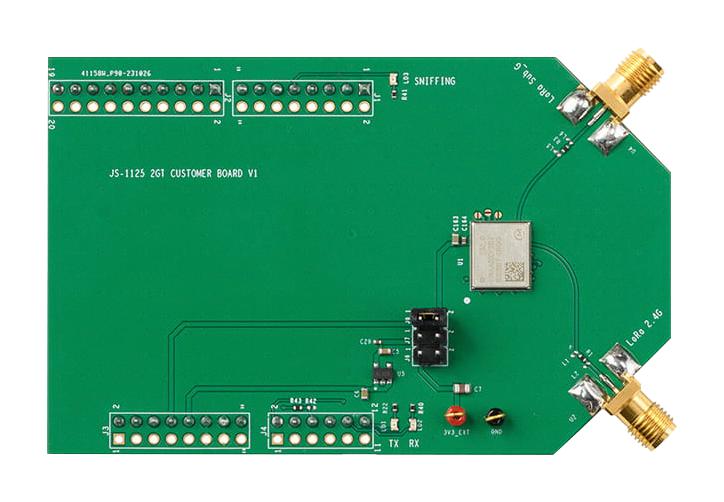 MURATA LBAA0XV2GT-001EVK Evaluation Board, LR1121, LoRa Transceiver