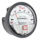 DWYER 2300-20MM Differential Pressure Gauge, 10 mm-H2O, -6.67 to 60&deg;C, 1/8" FNPT