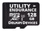 DELKIN DEVICES S31HFSTL2-U3000-3 Flash Memory Card, MicroSDXC Card, 128 GB, 3.6 V, -40 &deg;C, 85 &deg;C, Utility Endurance Series
