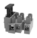 MULTICOMP PRO MP015248 Panel Mount Barrier Terminal Block, 2 Row, 3 Ways, 22 AWG, 14 AWG, 10 mm, 24 A