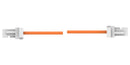 TE CONNECTIVITY 2405396-1 Cable Assembly, CN1 Connector to CN2 Connector, 8 Ways, 1 mm, 1 Row, 300 mm, 11.8 "