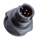 AMPHENOL LTW AAD-03PMMS-LC7001 Circular Connector, Mini A Series, Panel Mount Receptacle, 3 Contacts, Solder Pin, Bayonet