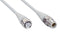 SICK DSL-1204-G02MRN Sensor Cable, Grey, M12 Receptacle, M12 Plug, 4 Positions, 2 m, 6.6 ft