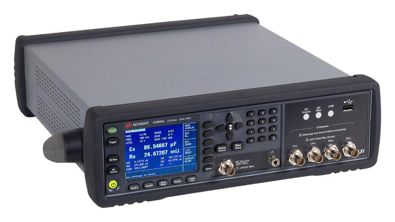 KEYSIGHT TECHNOLOGIES E4980AL-102 LCR Meter, Bench, 1 MHz, E4980AL Series