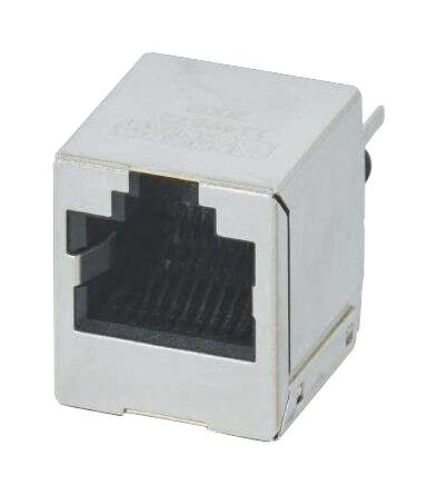 PHOENIX CONTACT 1149872 Modular Connector, RJ45 Jack, 1 x 1 (Port), 8P8C, IP20, Through Hole Mount 1149872, CUC-SP-J1ST-S/R4LT