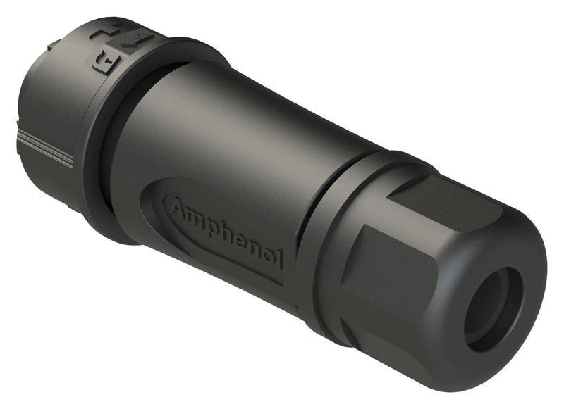AMPHENOL SINE/TUCHEL FLS6BS10N4P03 Circular Connector, ecomate Aquarius Fathom Lock Series, Straight Plug, 4 Contacts