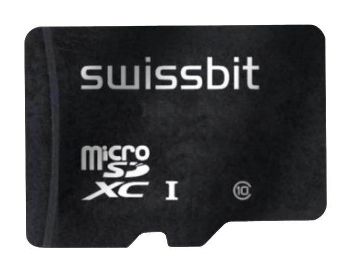 SWISSBIT SFSD032GN1AM1MT-E-6F-21P-STD Flash Memory Card, MicroSDHC / SDXC Card, UHS-1, Class 10, 32 GB, 3.3 V, -25 &deg;C, 85 &deg;C