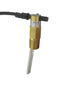 DWYER V10SS Flow Switch, Mini Size, 2000 psi, 24 VDC, 1/2" MNPT, 303 Stainless Steel, Flotect V10 Series