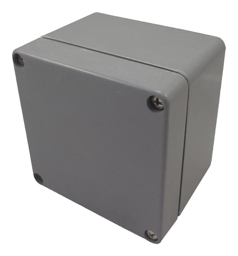 HAMMOND 1590ZGRP081 Plastic Enclosure, Watertight, Instrument, Polyester (PET), 80 mm, 75 mm, 55 mm, IP66