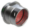 AMPHENOL SINE/TUCHEL AHDM04-24-33PN CIRCULAR CONNECTOR, RCPT, 24-33, CRIMP