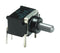 NIDEC COMPONENTS CFT2-1DC4-AW Toggle Switch, Ultra Miniature, On-On, SPDT, Non Illuminated, CFT2 Series, Through Hole