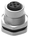 Wurth Elektronik 643160100605 643160100605 Sensor Connector WR-CIRC Series M12 Female 5 Positions Solder Socket Straight Panel Mount New