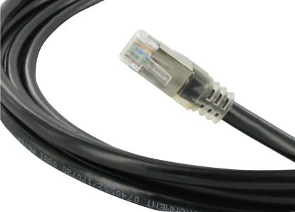 Amphenol PCD RJFSFTP5E0091 RJFSFTP5E0091 Enet Cord CAT5E RJ45 Plug -PLUG 35.8"