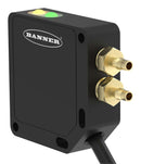 BANNER ENGINEERING QM42-DPS5-2Q Pressure Transmitter, Differential, Dual Radial Barbed, Same Side, -5 Inch-H2O, 5 Inch-H2O, 1/8"