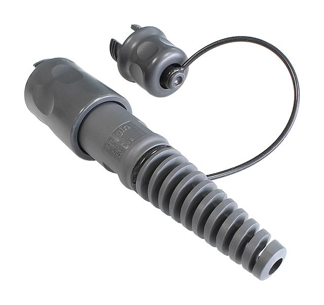 BULGIN LIMITED PXEB5200MM5055 Fiber Optic Connector, 2CH, OM1/OM3, Plug, Multimode, 50&micro;m / 125&micro;m, 62.5&micro;m / 125&micro;m