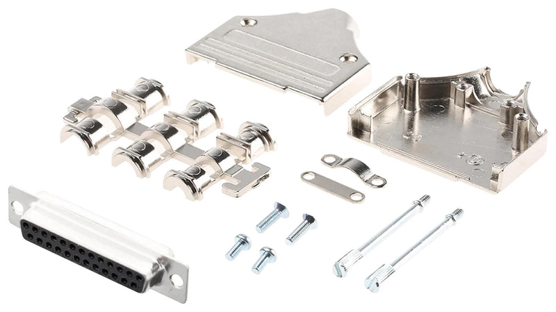 MULTICOMP PRO MP013635 D Sub Connector, Standard, Receptacle, 25 Contacts, DB, Solder Cup