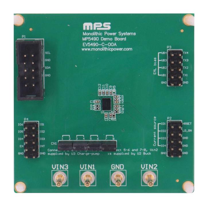 MONOLITHIC POWER SYSTEMS (MPS) EV5490-C-00A Evaluation Board, MP5490GC-0000, Multifunction Power Management