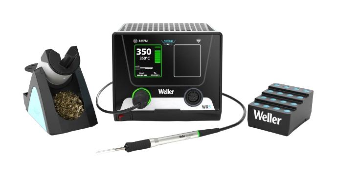 WELLER T0053455699 Soldering Station Set, Heavy Duty, WXSmart, 300 W, 230 V, 450 &deg;C