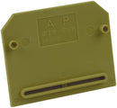 WEIDMULLER 0460560000 END PLATE, 1.5MMW, SAK SERIES