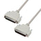 L-COM CSMN50MF-2.5 Computer Cable, D Subminiature Plug, 50 Way, D Subminiature Socket, 50 Way, 2.5 ft, 762 mm