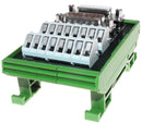 CAMDENBOSS CIM/15W-DMFS Terminal Block Interface, D Sub 15 Position Plug & D Sub 15 Position Receptacle