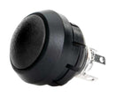 ITW SWITCHES SA12-RB-N-BK-S-N-G Industrial Pushbutton Switch, SA12 Series, 13.58 mm, SPDT-DB, Momentary, Round Domed, Black