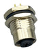 NORCOMP 860-B04-213R004 SENSOR CONN, M12, 4POS, RCPT, PANEL