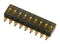 MULTICOMP PRO MCEMR-09-T-V DIP / SIP Switch, 9 Circuits, Recessed, Surface Mount, SPST-NO, 24 V, 25 mA
