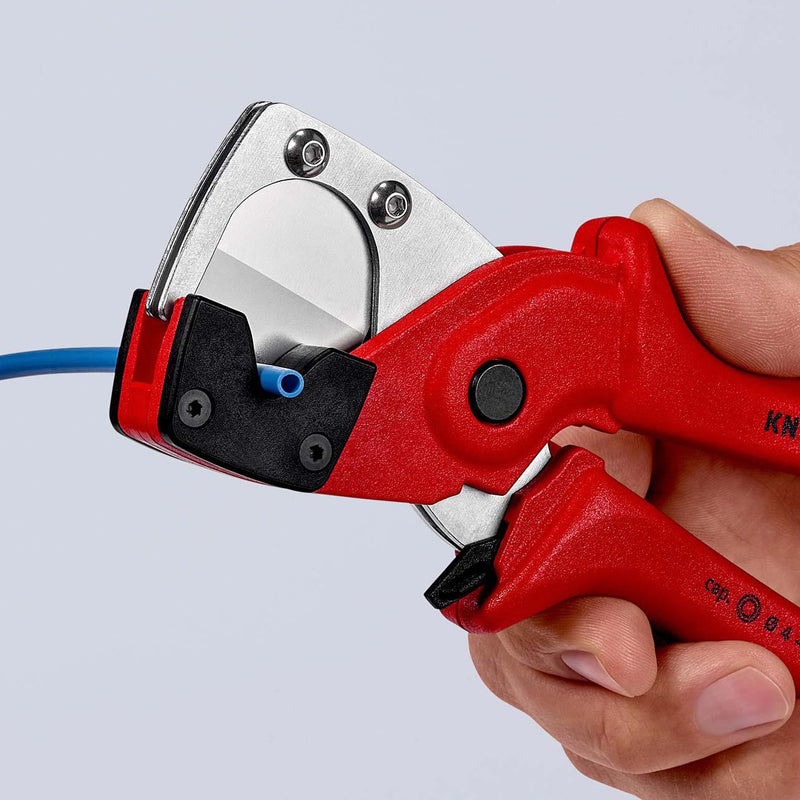 KNIPEX 90 10 185 Cutter, Pipe & Conduit, 20 mm Pipe Diameter Max, 185 mm Length