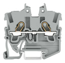 Wago 2050-1201 2050-1201 DIN Rail Mount Terminal Block Miniature 2 Ways 24 AWG 16 1 mm&Acirc;&sup2; Clamp 13.5 A New