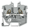 Wago 2050-1201 2050-1201 DIN Rail Mount Terminal Block Miniature 2 Ways 24 AWG 16 1 mm&Acirc;&sup2; Clamp 13.5 A New