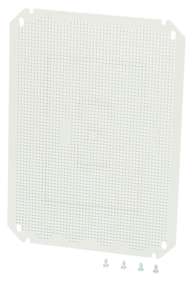 FIBOX NEO MPI 4232 Plate, Mounting, ABS, White, Fibox NEO Series Enclosures, 3 mm, 265 mm